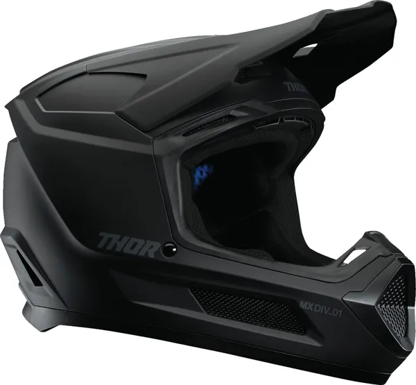  Casti - Casca copii ATV/Cross Thor, culoare negru mat,marime S