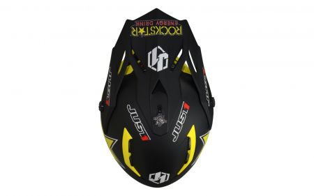 Casca cross/atv, JUST1 J38, ROCKSTAR, marime XL (61-62cm), culoare negru/galben [3]