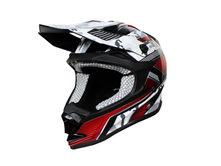Echipamente - Casca cross/enduro copii VCAN V321 negru camo FORCE,marime YM 51-52 JUNIOR