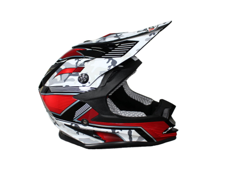 Casca cross/enduro copii VCAN V321 negru camo FORCE,marime YM 51-52 JUNIOR [2]