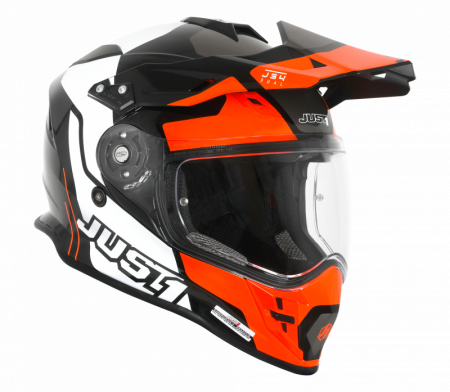 Casca enduro/atv JUST J34 Pro Tour, culoare portocaliu/negru, marime L [2]