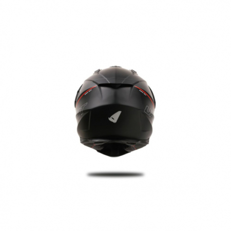 Casca enduro/ATV Ufo Aries, culoare negru/rosu, marimea M [4]