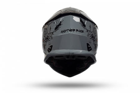 Casca enduro/ATV Ufo Intrepid, culoare negru/gri lucios, marimea XL [4]