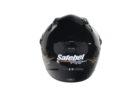 Casca moto integrala adulti, Safebet HF-111K, culoare negru, marime M [4]