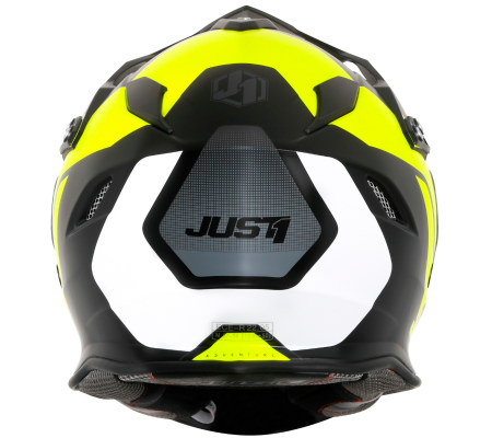 Casca moto/atv JUST1 J34 Pro Tour, culoare negru/galben, marime M(57-58cm) [4]