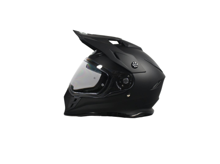 Casca moto dual cu ochelari, VCAN H331, marime XXL, culoare negru mat [2]