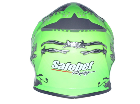 Casca motocross/atv, SAFEBET HF-116 Q84, marime 2XL, culoare verde [1]