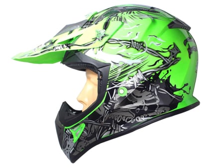 Casti - Casca motocross/atv, SAFEBET HF-116 Q84, marime 2XL, culoare verde
