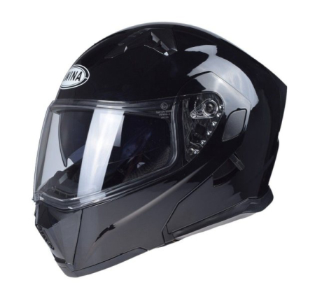 Cască Moto Flip-Up Just1 JK906, Negru Lucios, Mărimea XL [4]