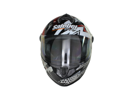 Casca moto integrala adulti, Safebet HF-122 Q239, culoare negru, marime M [4]