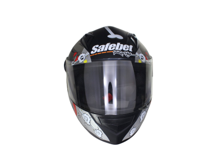 Casca moto integrala adulti, Safebet HF-111K, culoare gri/negru mat, marime M [2]