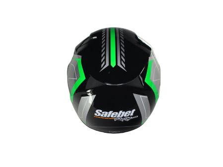 Casca moto integrala adulti, Safebet HF-123 Q245-G, culoare negru, marime S [3]