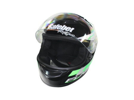 Casca moto integrala adulti, Safebet HF-123 Q245-G, culoare negru, marime M [1]