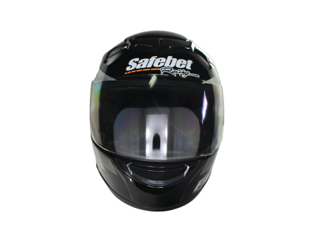 Casca moto integrala adulti, Safebet HF-123 Q245-S, culoare negru/argintiu, marime M [4]