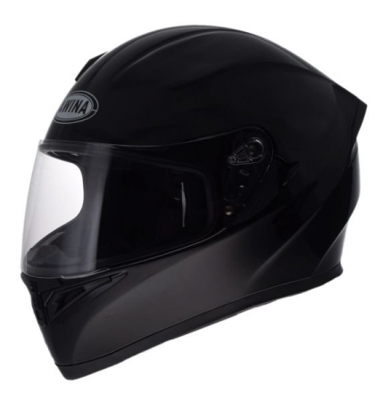 Casti - Casca moto integrala cu ochelari Awina, marime 2XL, culoare negru