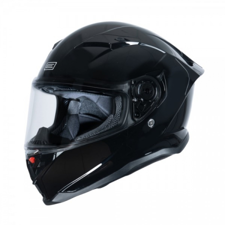 Echipamente - Casca moto integrala cu ochelari, Origine Force Solid, marime L, culaore negru lucios, ECE22.06