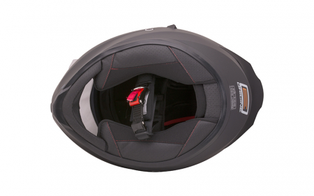 Casca moto integrala, cu ochelari, Origine Strada Solid, culoare negru, marime XL 61-62cm [5]