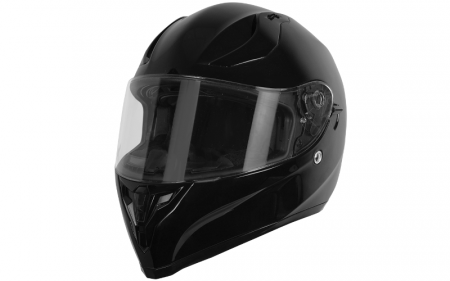 Casti - Casca moto integrala, cu ochelari, Origine Strada Solid, culoare negru, marime L 59-60cm