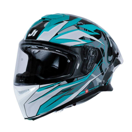 Echipamente - Casca moto integrala JUST1 J-STR AVALON,albastru negru lucios,marime XXL