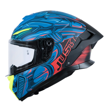 Casca moto integrala,Just1,J-STR Titan,albastru rosu/negru mat,marime XXL [2]
