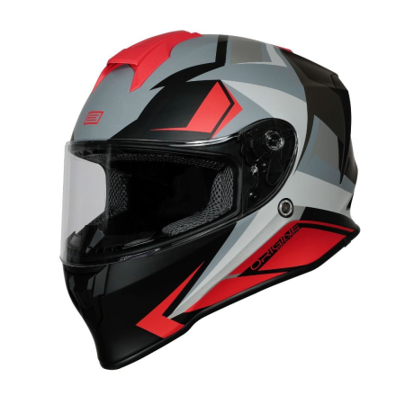 Echipamente - Casca moto integrala, Origine Dinamo Faster, culoare negru/rosu mat, marime XL