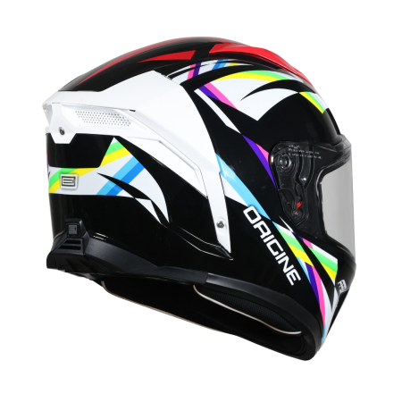 Casca moto integrala, Origine Pista cu bluetooth, culoare rosu/negru, marime L [1]