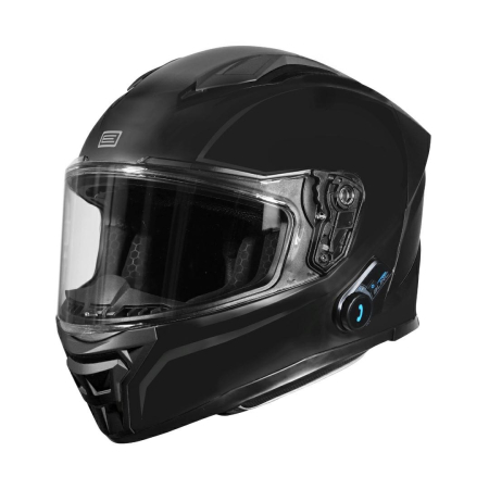 Casti - Casca moto integrala, Origine Pista cu bluetooth, culoare negru mat, marime XS