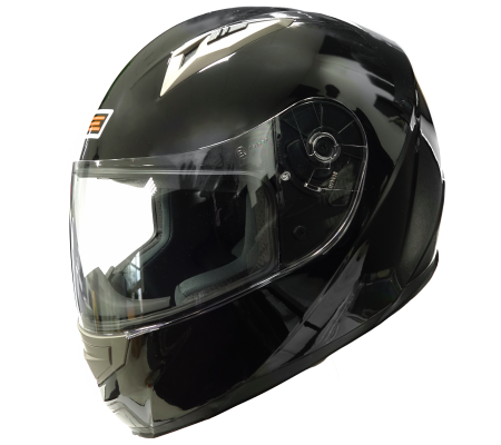 Casti - Casca moto integrala, Origine Tonale Solid, culoare negru lucios, marime L (59-60cm)