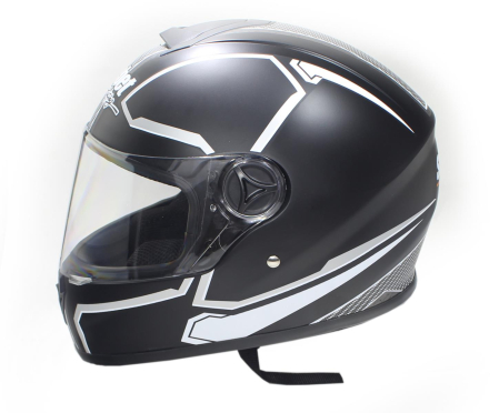 Casca moto integrala pentru adulti, Safebet HF-122 Q217, culoare negru, marime XL [3]