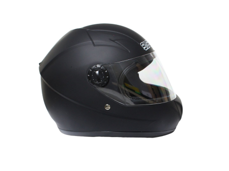 Casca moto integrala pentru copii, Safebet HF-909, culoare negru, marime YM [3]