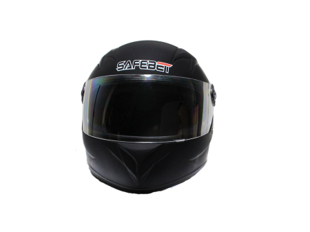 Casca moto integrala pentru copii, Safebet HF-909, culoare negru, marime YM [2]