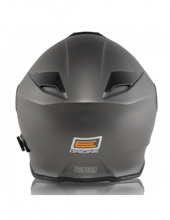 Casca moto Origine Delta BT Solid rabatabila cu ochelari, Bluetooth incorporat, culoare titaniu mat, marime M [5]
