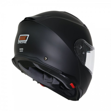 Casca moto Origine Logic Solid rabatabila cu ochelari, culoare negru, marime XS, ECE 2206 [3]