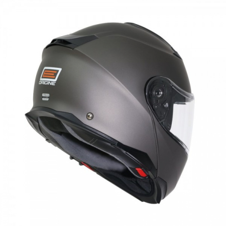 Casca moto Origine Logic Solid rabatabila cu ochelari, culoare titanium mat, marime S, ECE 2206 [3]