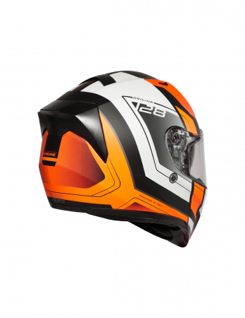 Casca moto Origine Strada Avanced, culoare fluo portocaliu/negru mat, marime XL [1]