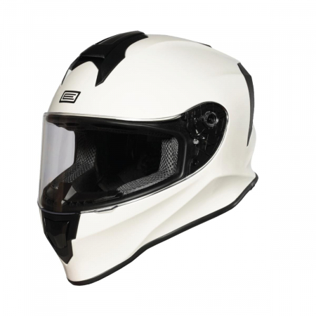 Casti - Casca moto integrala pentru copii Origine Dinamo Solid Kids, culoare alb lucios, marime YS