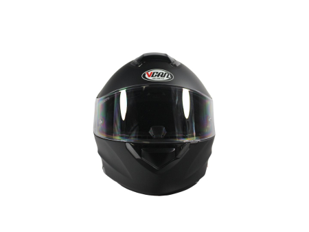 Casca moto rabatabila cu ocherari, VCAN H271, marime XL, culoare neagru [3]