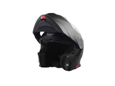 Casca moto rabatabila cu ocherari, VCAN H271, marime XL, culoare neagru [4]