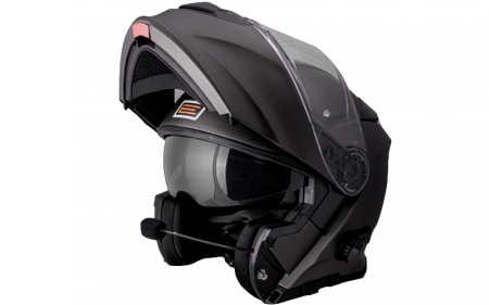 Casca moto rabatabila, Origine DELTA SOLID, sistem bluetooth integrat, culoare negru mat, marime L [2]