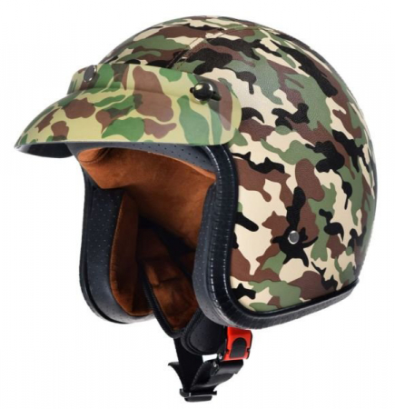 Casti - Casca moto semi-integrala Awina TN8658, marime 2XL, culoare Camo