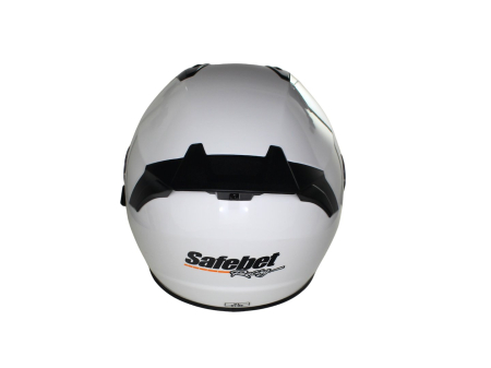 Casca moto semi-integrala cu ochelari adulti, Safebet HF-227, culoare alb, marime S [5]