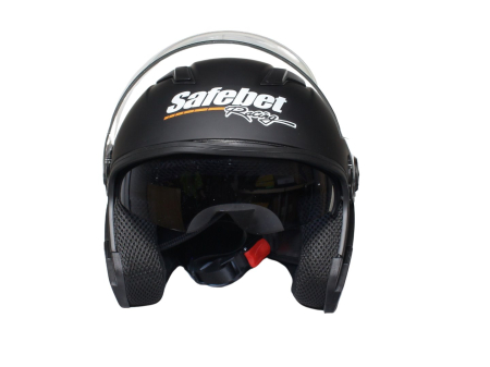 Casca moto semi-integrala cu ochelari pentru adulti, Safebet HF-223, culoare negru, marime XL [2]