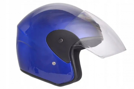 Casca moto semi-integrala, TYP-8661, marime 2XL, culoare albastru [1]