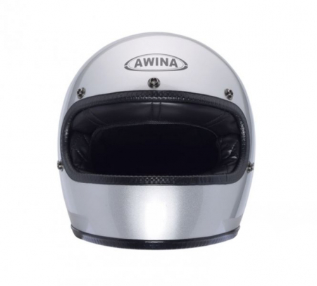 Casca moto vintage Awina Tn700C, marime L, culoare argintiu [1]