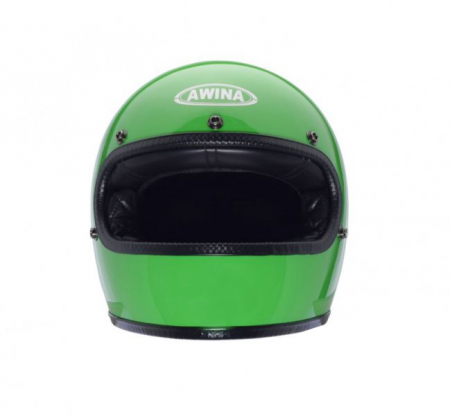 Casca moto vintage Awina Tn700C, marime M, culoare verde [1]