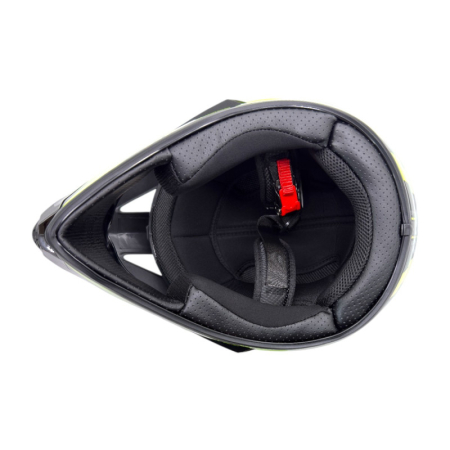 Casca motocross/atv copii XTR 125, culoare negru/alb, marime YL, 55-56cm [5]