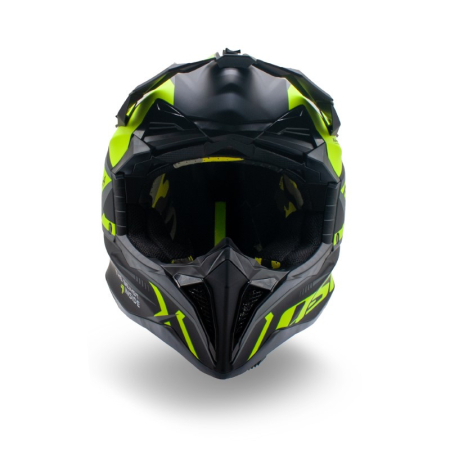 Casca motocross/atv Asix 189, culoare negru/verde, marime L [2]