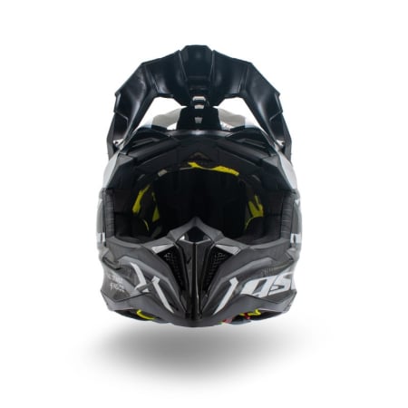 Casca motocross/atv Asix 189, culoare negru/alb, marime M [7]