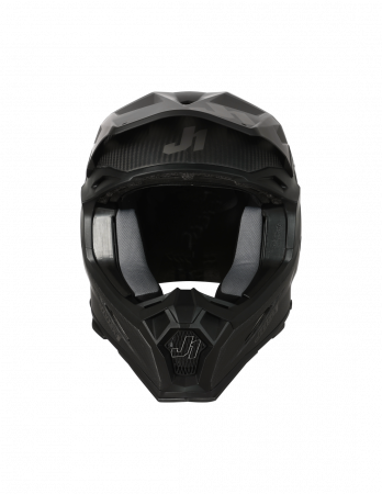 Casca motocross/atv JUST1 J22 Solid, culoare carbon mat, marime XL [1]