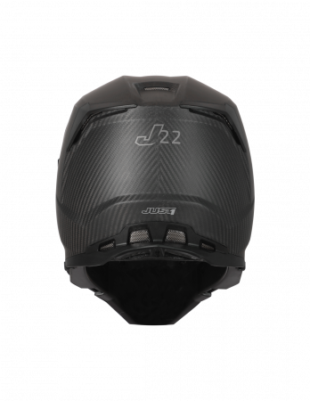 Casca motocross/atv JUST1 J22 Solid, culoare carbon mat, marime XL [5]